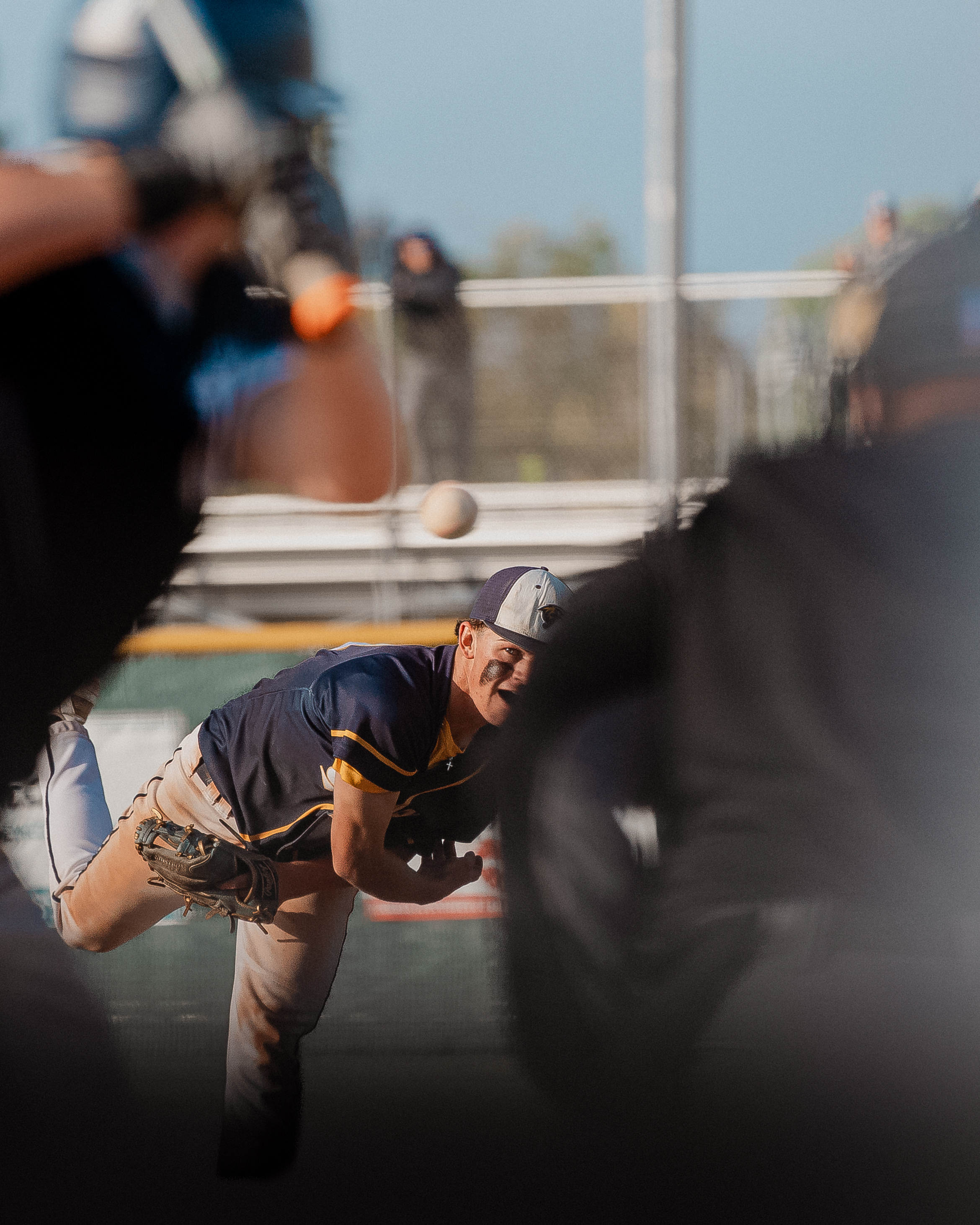 Eagles batter at the plate